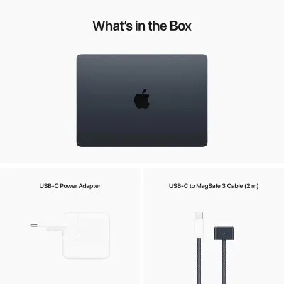Apple Macbook Air CTO M2 CPU 8 Cores GPU 8 Cores 8Gb 256Gb 35W 13? Preto – Teclado PT