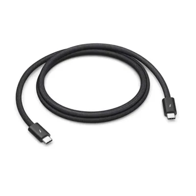 Cabo de Carga Apple Thunderbolt 4 Pro de conector USB Type-C a USB Type-C 1.8m Preto