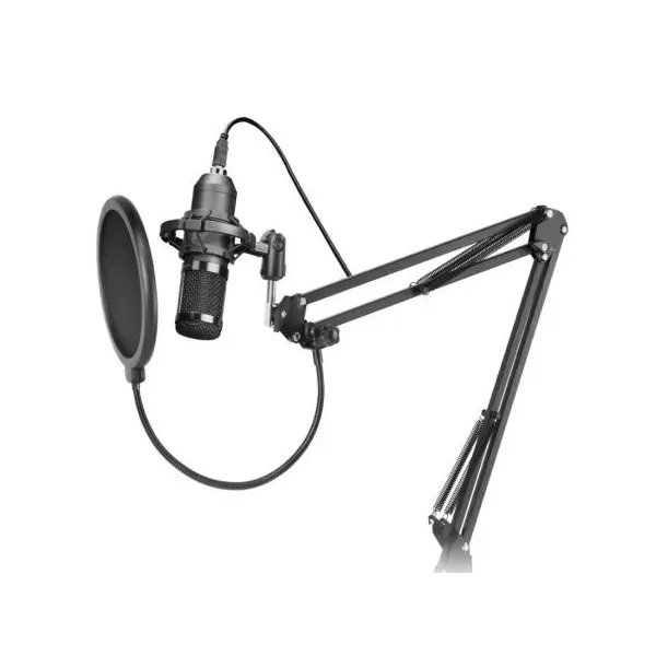 Mars Gaming MMICPRO Microfone Cardioide de Braço Extensível para Streaming