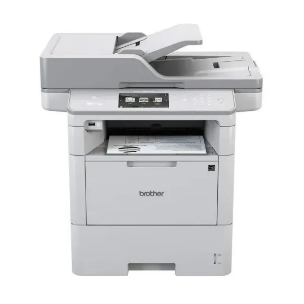 Multifunções Jacto de Tinta Brother MFC-L6800DW WiFi Duplex 46ppm Branca