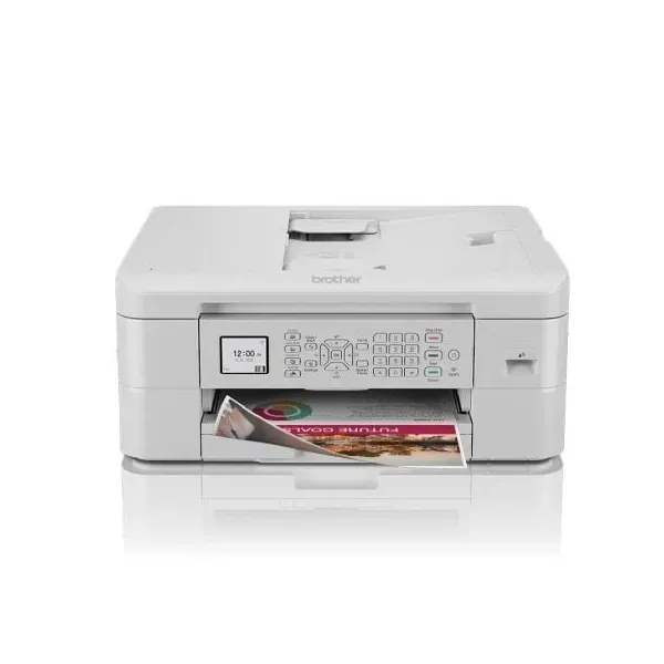 Impressora Multifunções Jacto de Tinta Brother MFCJ1010DW WiFi Fax Duplex Branca