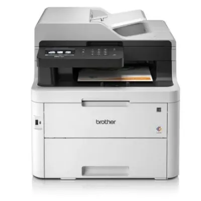 Impressora Multifunções Laser Color Brother MFC-L3750CDW WiFi Fax Duplex Branca