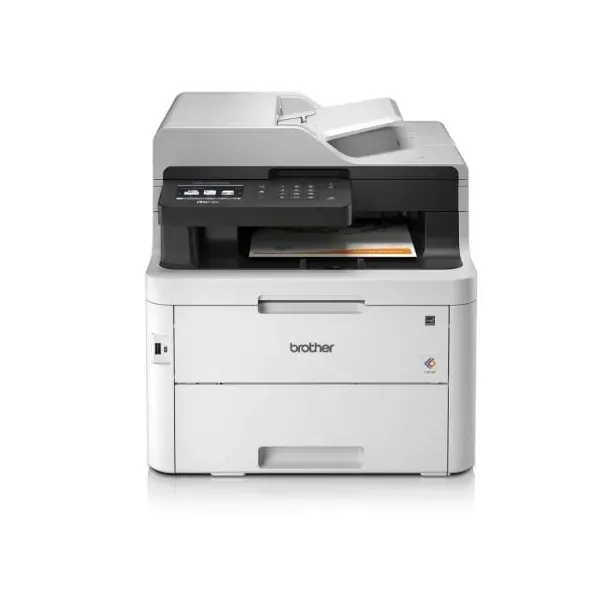 Impressora Multifunções Laser Color Brother MFC-L3750CDW WiFi Fax Duplex Branca