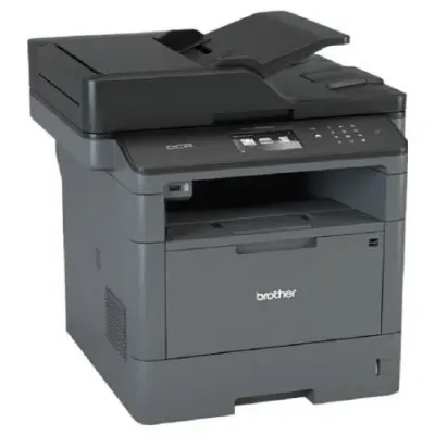 Impressora Multifunções Laser Mono Brother DCP-L5500DN Duplex Preta