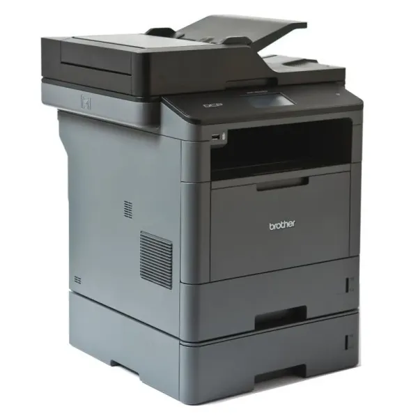 Impressora Multifunções Laser Mono Brother DCP-L5500DNLT Duplex 40ppm Dupla Bandeja (2×250 folhas) + Multipropósito de 50 folhas