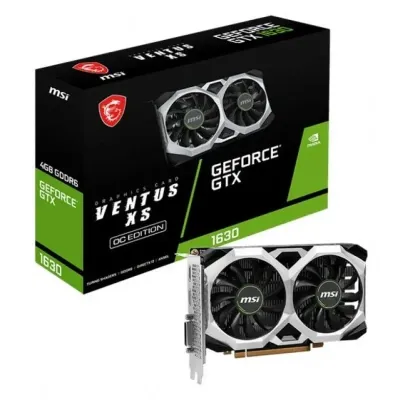 Placa Gráfica MSI GTX 1630 Ventus XS OC 4GB GDDR6