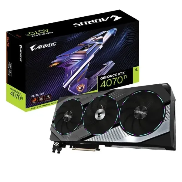 Placa Gráfica Gigabyte RTX 4070 TI Aorus Elite 12G GDDR6X