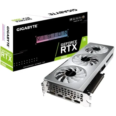 Placa Gráfica Gigabyte GeForce RTX 3060 Vision OC 12GB GDDR6