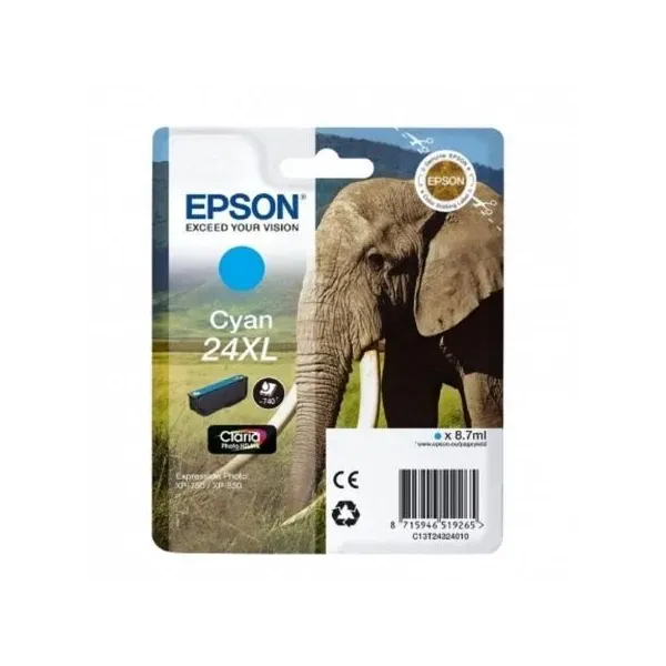 Tinteiro Original Epson nº2432 XL Alta Capacidade Azul