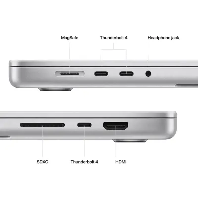 Apple Macbook Pro M2 Pro 12 Cores CPU 19 Cores GPU 16Gb 1Tb 16? Prateado – Teclado PT
