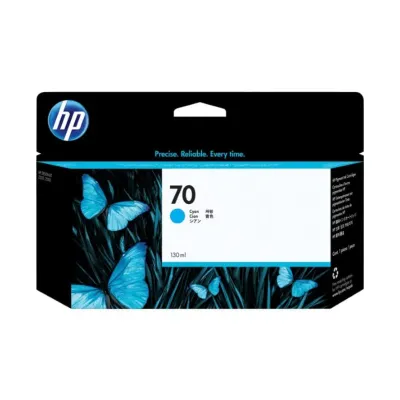 Tinteiro Original HP 70 Azul C9452A 130mL