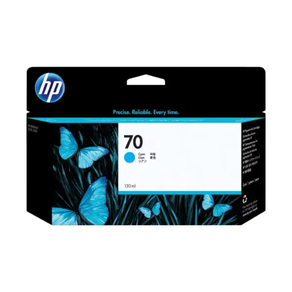 Tinteiro Original HP 70 Azul C9452A 130mL