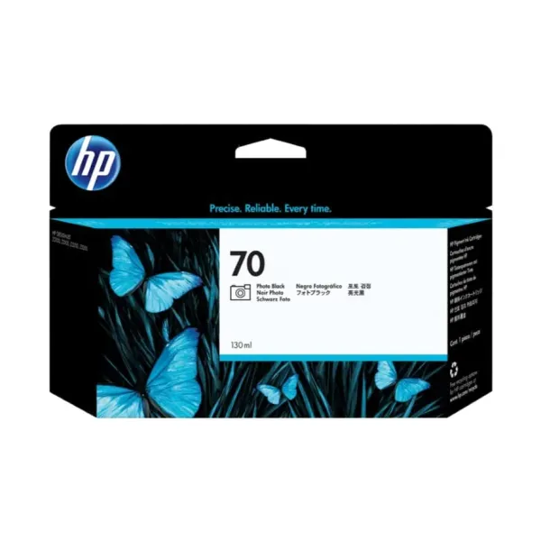 Tinteiro Original HP 70 Preto Photo C9449A 130mL