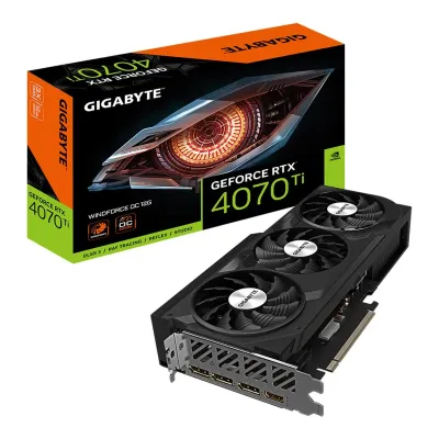 Placa Gráfica Gigabyte RTX 4070 TI Windforce OC 12GB GDDR6X
