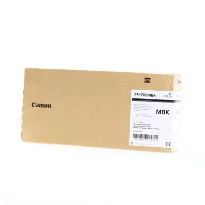 Tinteiro Original Canon PFI706 Preto Mate