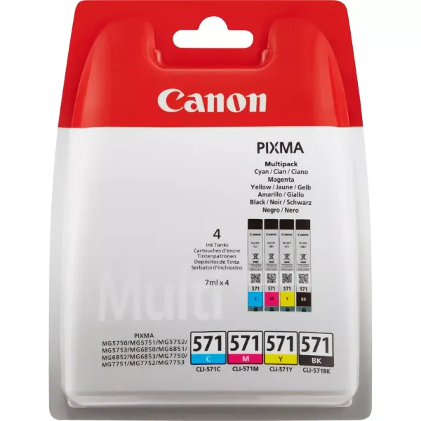 Tinteiro Original Canon CLI571 Multipack