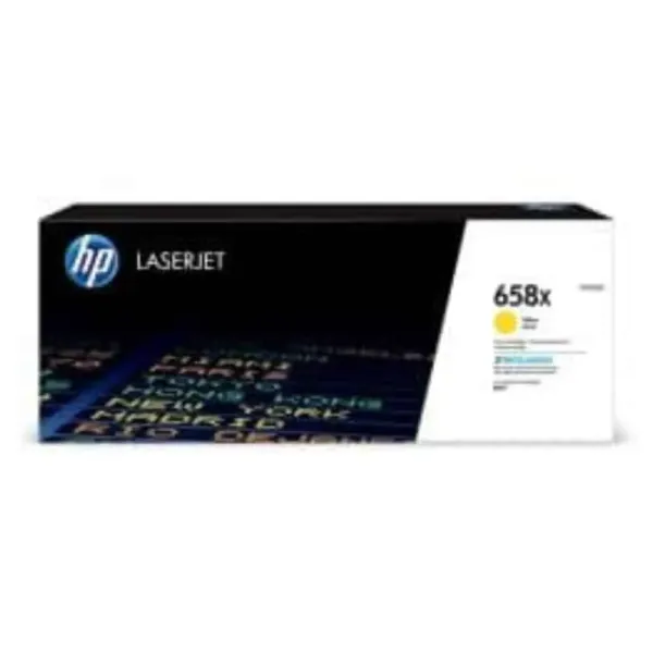 Toner Original HP 658X Amarelo