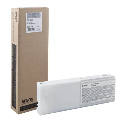 Tinteiro Original Epson T6369 Cinza Claro