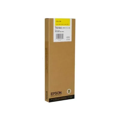 Tinteiro Original Epson T6144 Amarelo