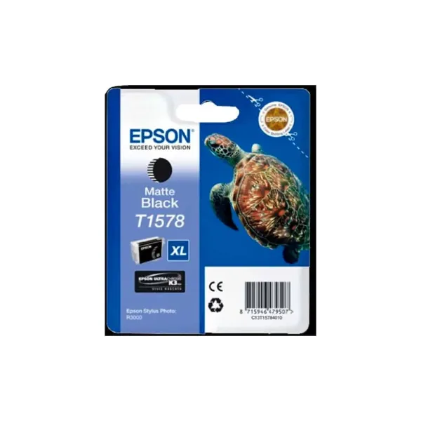 Tinteiro Original Epson T1578 Preto Mate