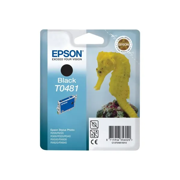 Tinteiro Original Epson T0481 Preto