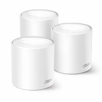 Sistema Mesh TP-Link AX1500 Whole Home Mesh Wi-Fi System 6 5G – Deco X10 Pack de 3