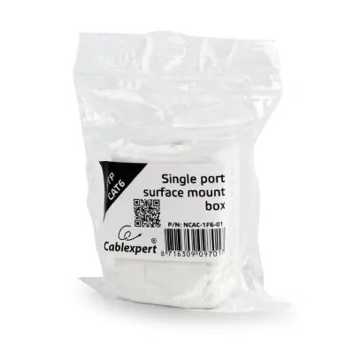 Caixa Tomada Rede RJ45 1 Portas CAT6 FTP Parede