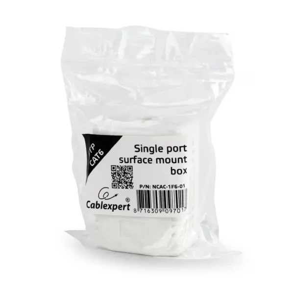 Caixa Tomada Rede RJ45 1 Portas CAT6 FTP Parede