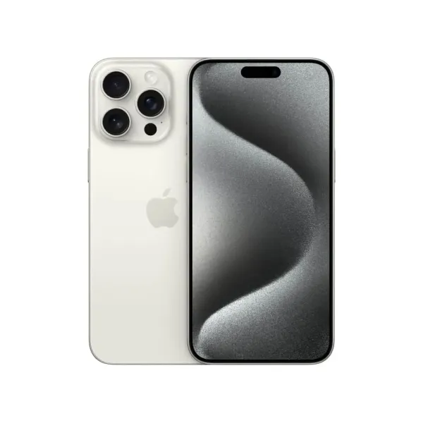 Smartphone Apple iPhone 15 Pro Max 1Tb 6.7? Titânio Branco