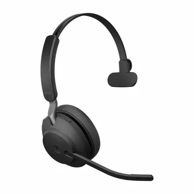 Auscultadores Bluetooth Jabra Evolve2 65 MS Mono USB-C Certificado para Microsoft Teams