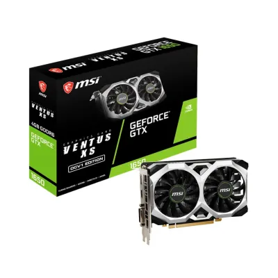 Placa Gráfica MSI GTX 1650 D6 Ventus 4GB GDDR6