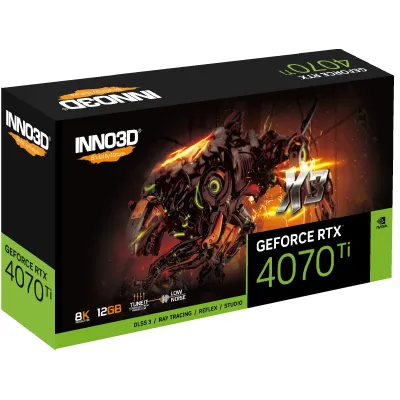 Placa Gráfica Inno3D RTX 4070 Ti X3 12GB GDDR6X