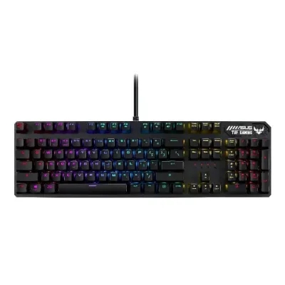 Teclado Gaming Asus TUF Gaming K3 USB Qwerty Espanhol Cinzento
