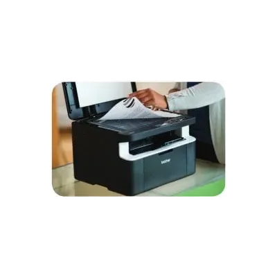 Impressora Multifunções Laser Monocromo Brother DCP1612W WiFi 20ppm Preta