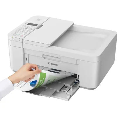 Impressora Multifunções Canon PIXMA TR4651 WiFi Fax Duplex Branca