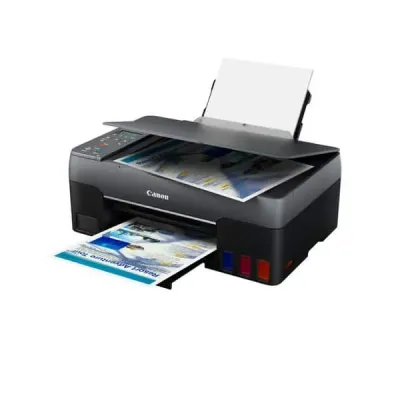 Impressora Multifunções Canon PIXMA G3560 MegaTank WiFi Preta