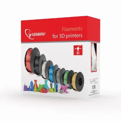 Filamento para Impressora 3D PLA 1.75mm 1Kg Cor Cinza
