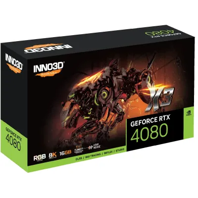 Placa Gráfica Inno3D RTX 4080 X3