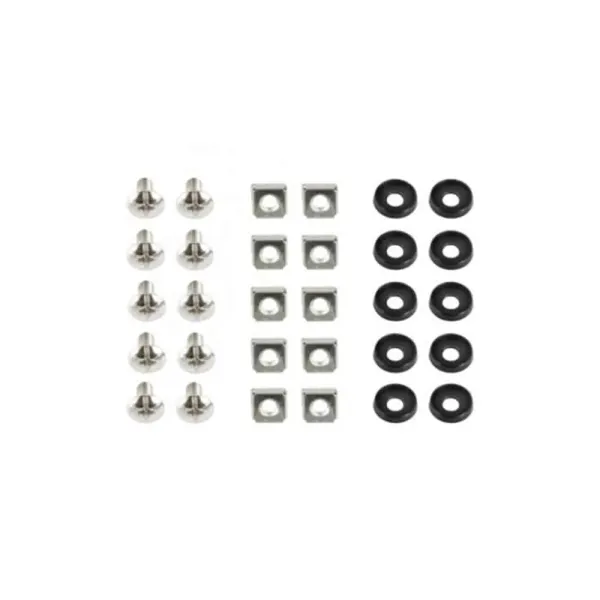 Conjunto Parafusos e Porcas para Bastidores 50pcs