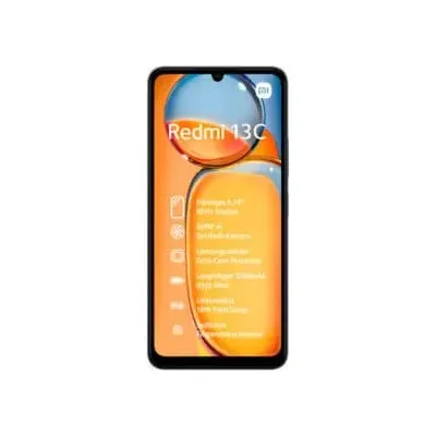 Smartphone Xiaomi Redmi 13C 6Gb 128Gb 6.74? Preto MeiaNoite