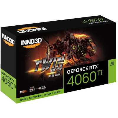 Placa Gráfica Inno3D RTX 4060TI Twin X2 8GB