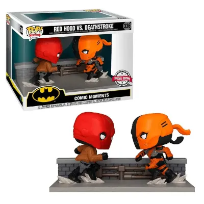 Funko Pop! Red Hood Vs Deathstroke – Comic Moments