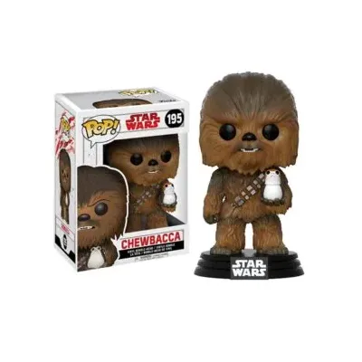 Funko Pop! Chewbacca with Porg – Star Wars The Last Jedi