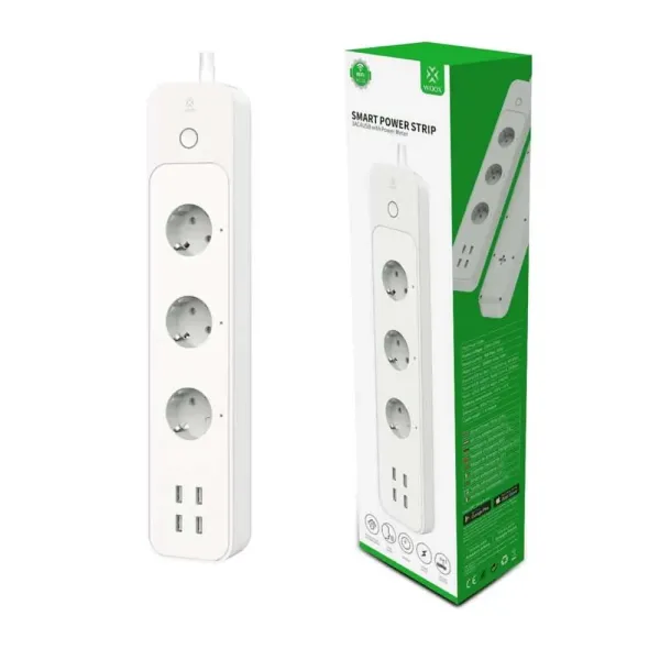 Tomada proteção 3x Inteligente Woox R5104