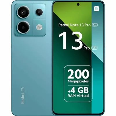 Smartphone Xiaomi Redmi Note 13 Pro 6.67? 12Gb 512Gb 5G Verde Azulado