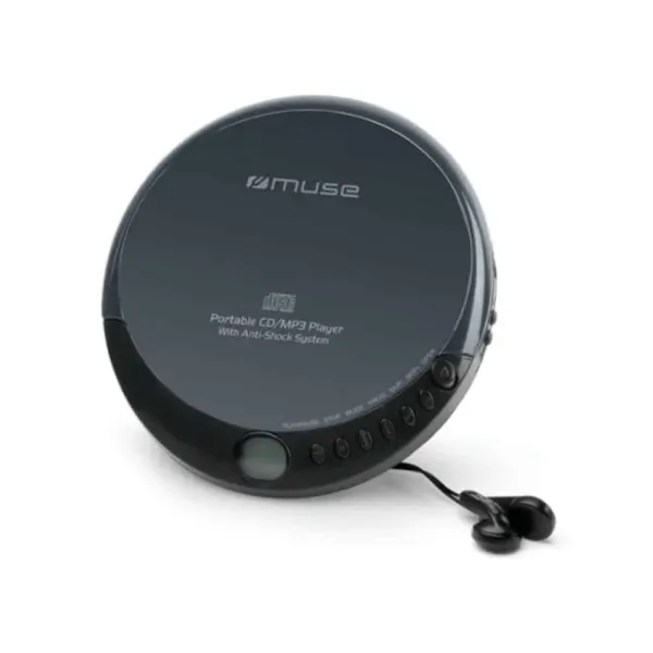 Leitor CD MUSE M-900 Anti-Shock Mostrador LCD