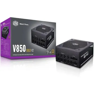 Fonte de Alimentação Cooler Master V850 850W 80 Plus Gold V2