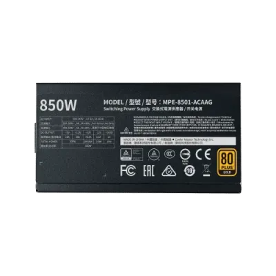 Fonte de Alimentação Cooler Master Mwe 850W V2 80 Plus Gold