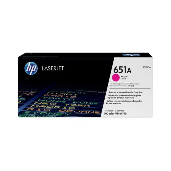 Toner Original HP 651A CE343A Magenta