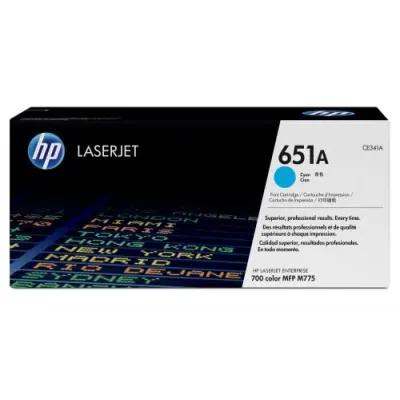 Toner Original HP 651A CE341A Azul